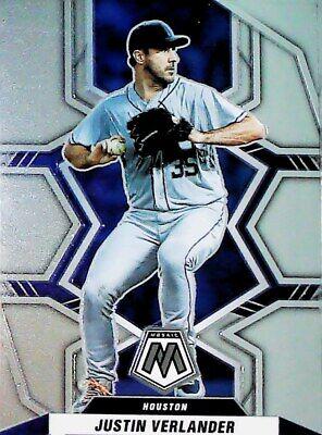 Justin Verlander #179 Baseball Cards 2022 Panini Mosaic
