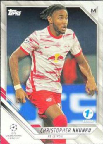 Christopher Nkunku #2 Soccer Cards 2021 Topps UEFA Champions League 1st Edition