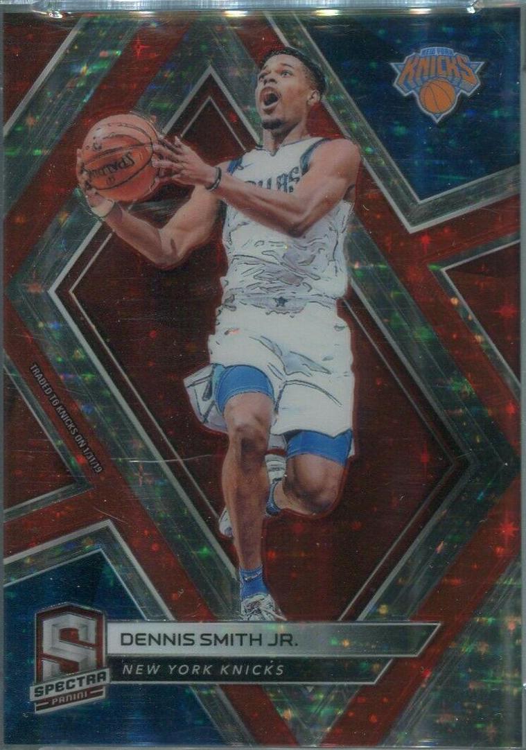 Dennis Smith Jr. Red #3 Basketball Cards 2018 Panini Spectra