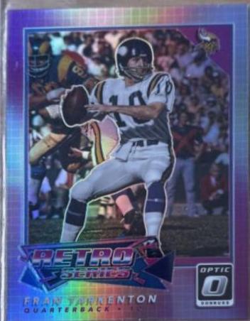 Fran Tarkenton #RS-18 Football Cards 2022 Panini Donruss Optic Retro Series