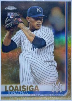 Jonathan Loaisiga #168 Baseball Cards 2019 Topps Chrome