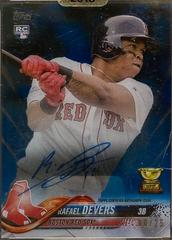 Rafael Devers [Autograph Blue] #RD Prices | 2018 Topps Clearly