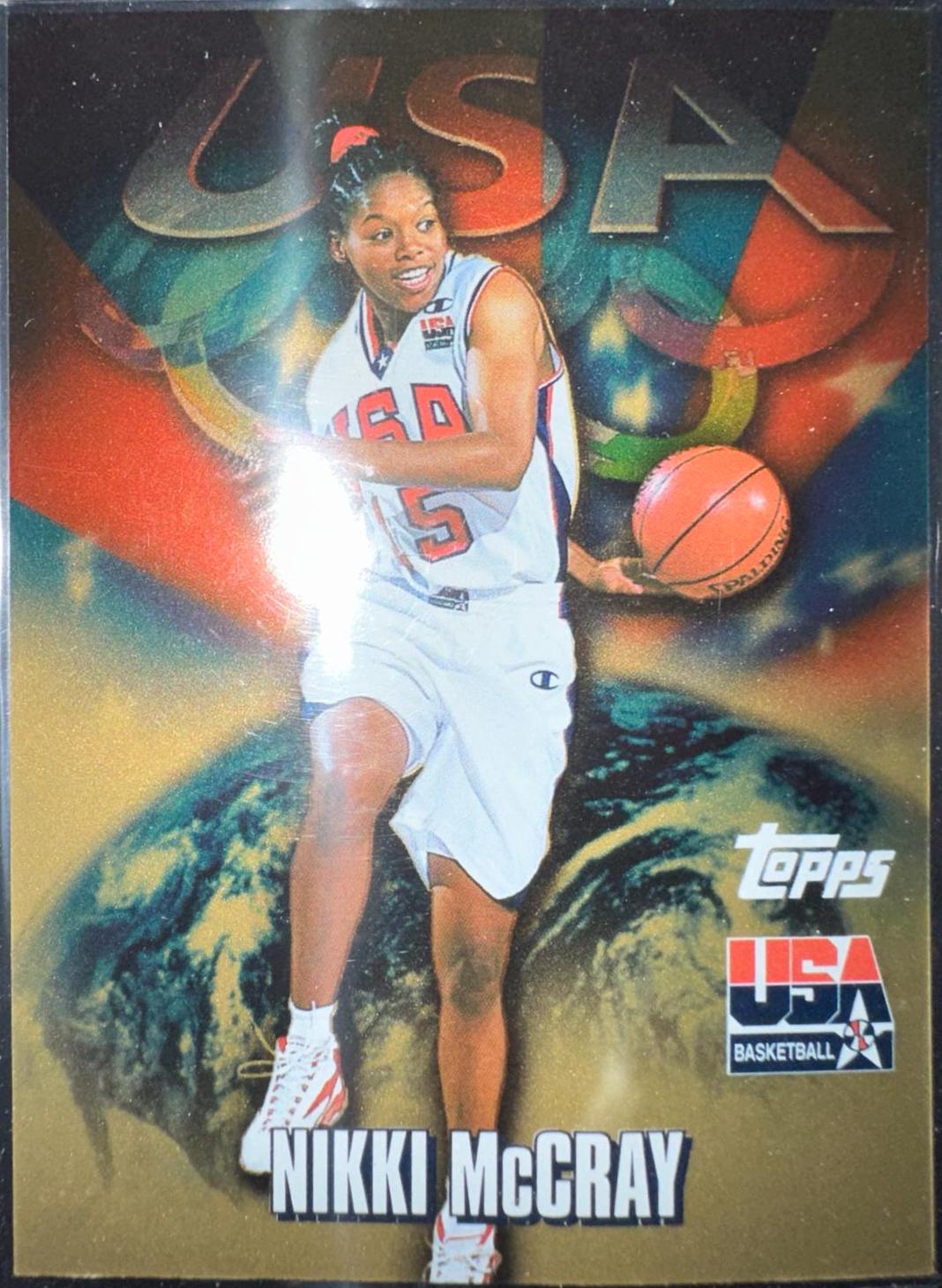 Nikki McCray #62 Basketball Cards 2000 Topps Team USA Women's National Team