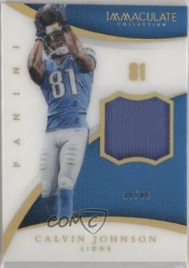 Calvin Johnson #9 Football Cards 2015 Panini Immaculate