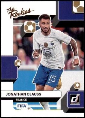 Jonathan Clauss #6 Soccer Cards 2022 Panini Donruss The Rookies