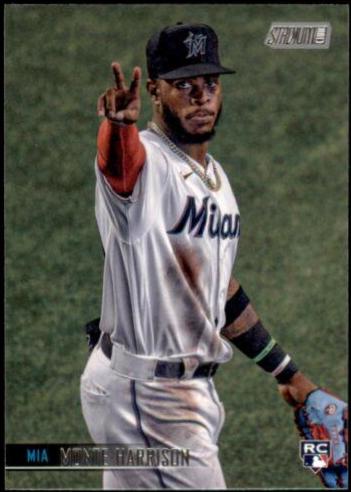 Monte Harrison #156 Baseball Cards 2021 Stadium Club