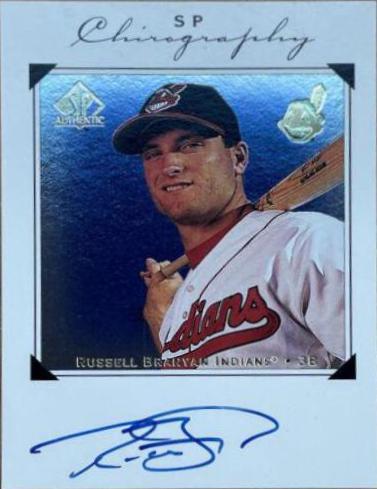 Russell Branyan #RB Baseball Cards 1998 SP Authentic Chirography