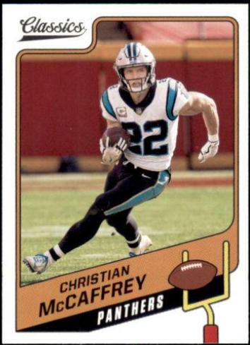 Christian McCaffrey #17 2021 Panini Classics Football