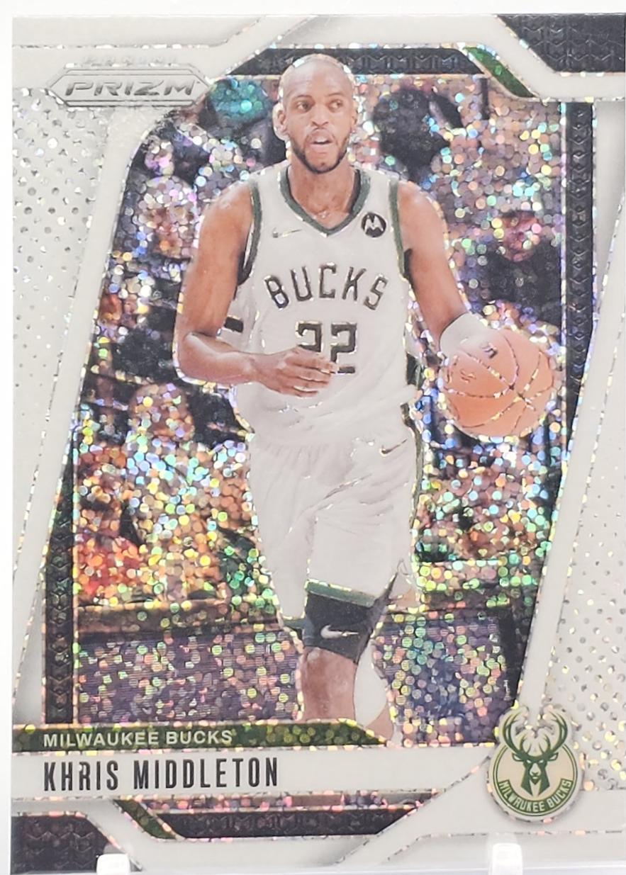 Khris Middleton [White Sparkle] #153