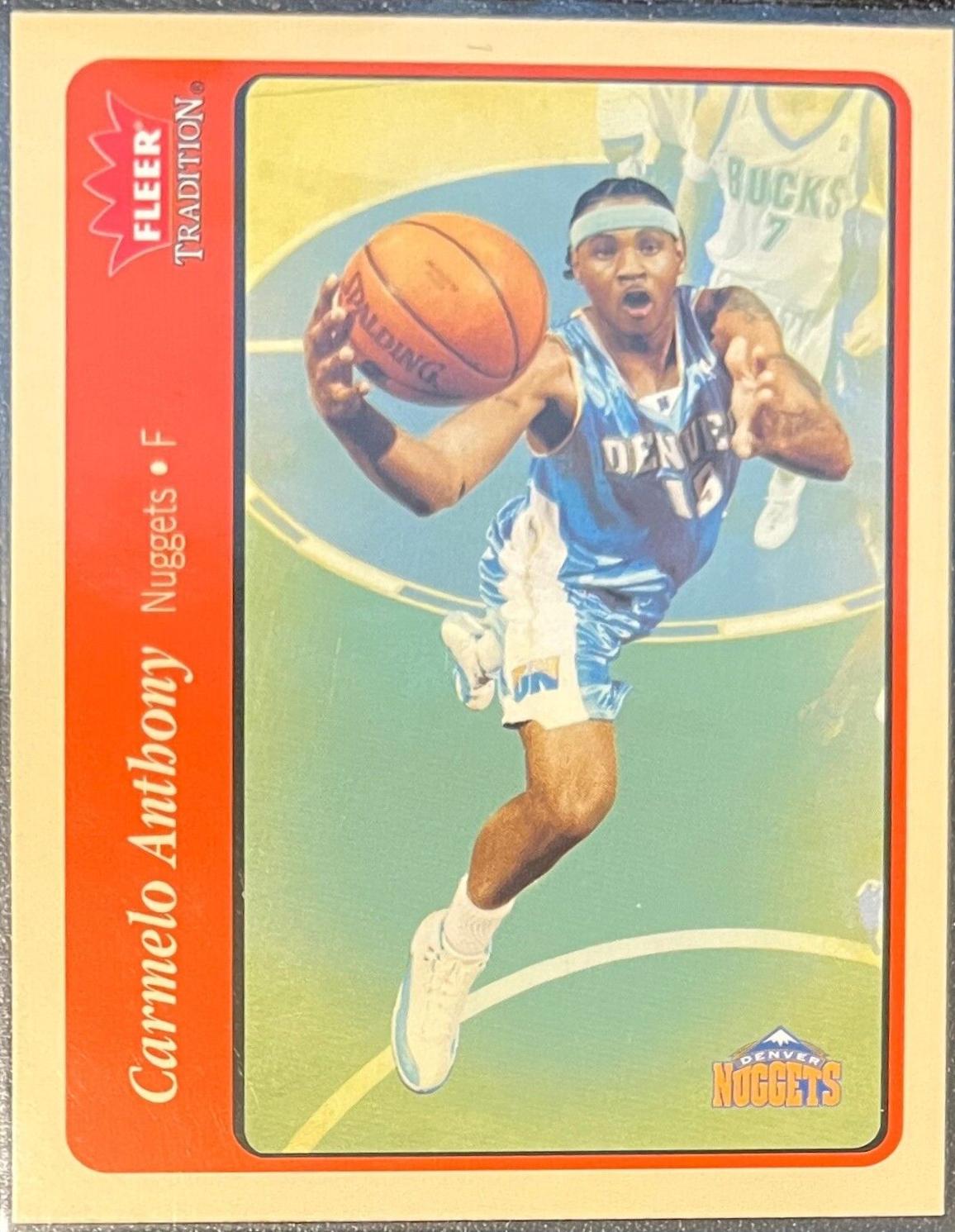 Carmelo Anthony #17 2004 Fleer Basketball