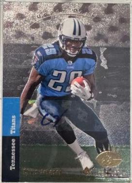Chris Johnson [1993 SP Rookie Design Autograph] #160