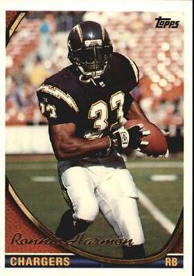 Ronnie Harmon #17 Football Cards 1994 Topps