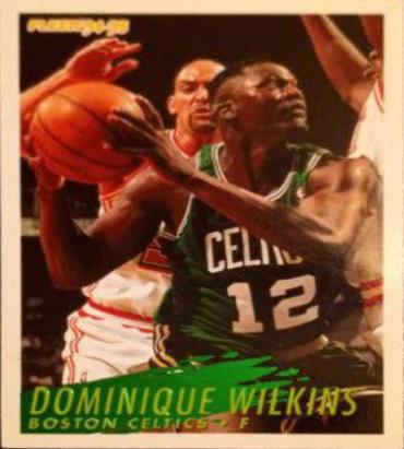 Dominique Wilkins #252 Basketball Cards 1994 Fleer