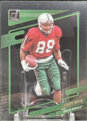 Jerry Rice #8 Football Cards 2023 Panini Chronicles Draft Picks Clearly Donruss