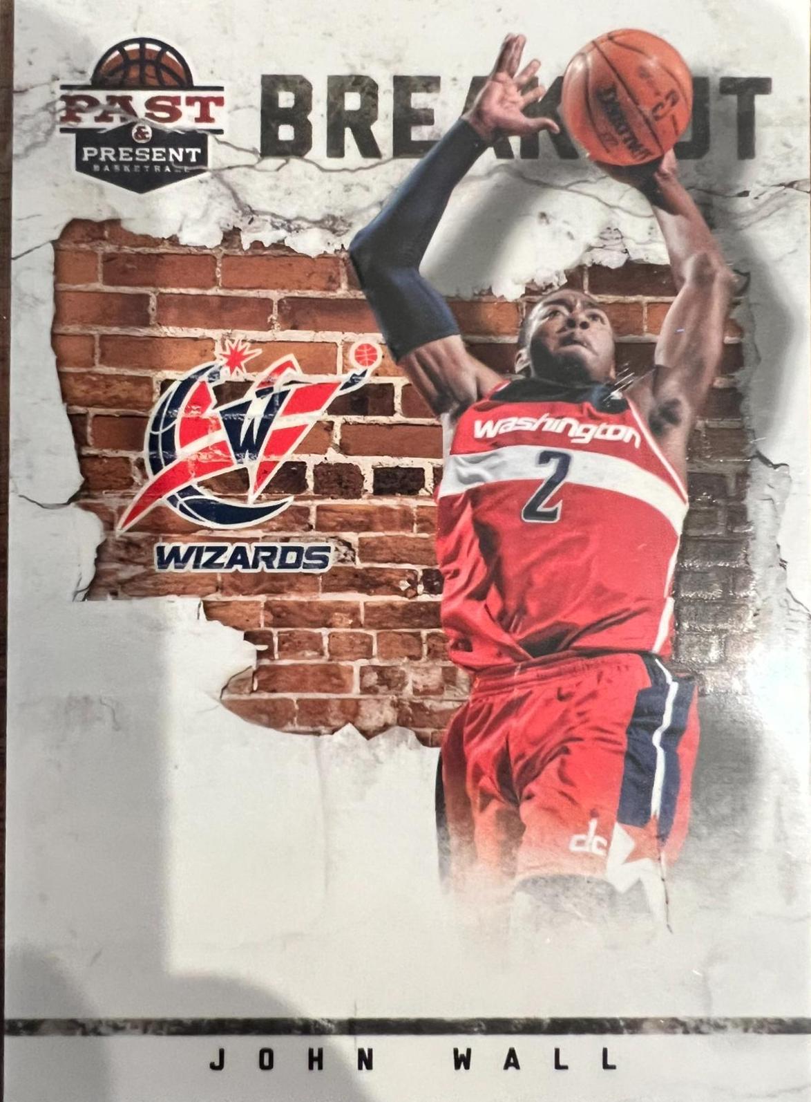 John Wall #2 Basketball Cards 2012 Panini Past & Present
