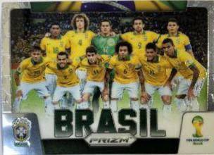 Brasil #6 Soccer Cards 2014 Panini Prizm World Cup Team Photos