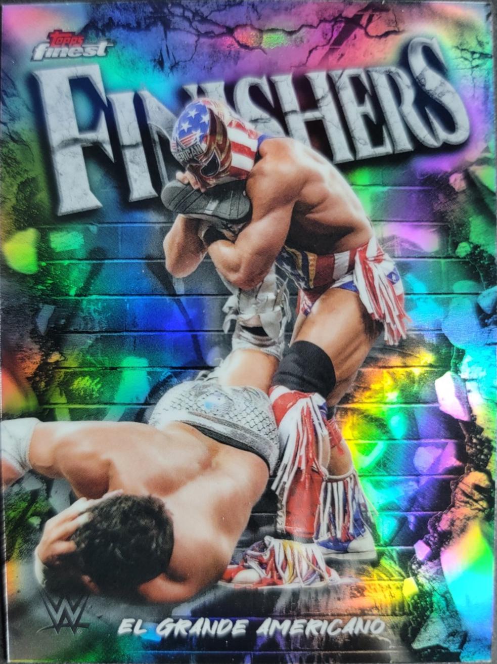 El Grande Americano [Refractor] #FNS-GA Prices | 2025 Topps Finest WWE ...