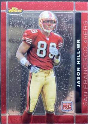 Jason Hill #133 2007 Topps Finest Football
