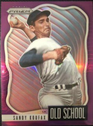 Sandy Koufax #OS-7 Baseball Cards 2021 Panini Prizm Old School