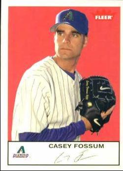 Casey Fossum #45 Baseball Cards 2005 Fleer Tradition