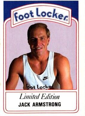 Jack Armstrong #4 Basketball Cards 1991 Foot Locker Slam Fest
