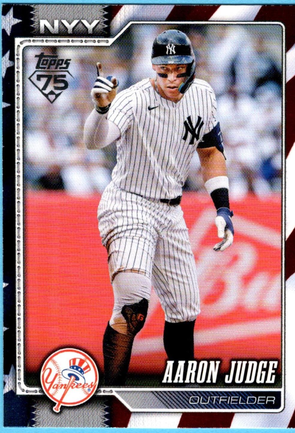 Aaron Judge [Independence Day] (2026 Topps)