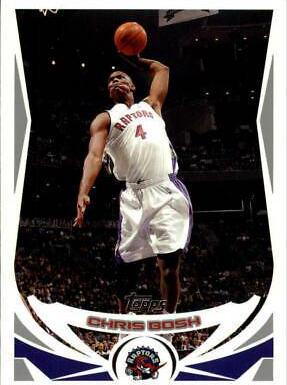 Chris Bosh #4 Basketball Cards 2004 Topps