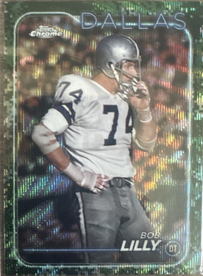Bob Lilly #43 2024 Topps Chrome Football