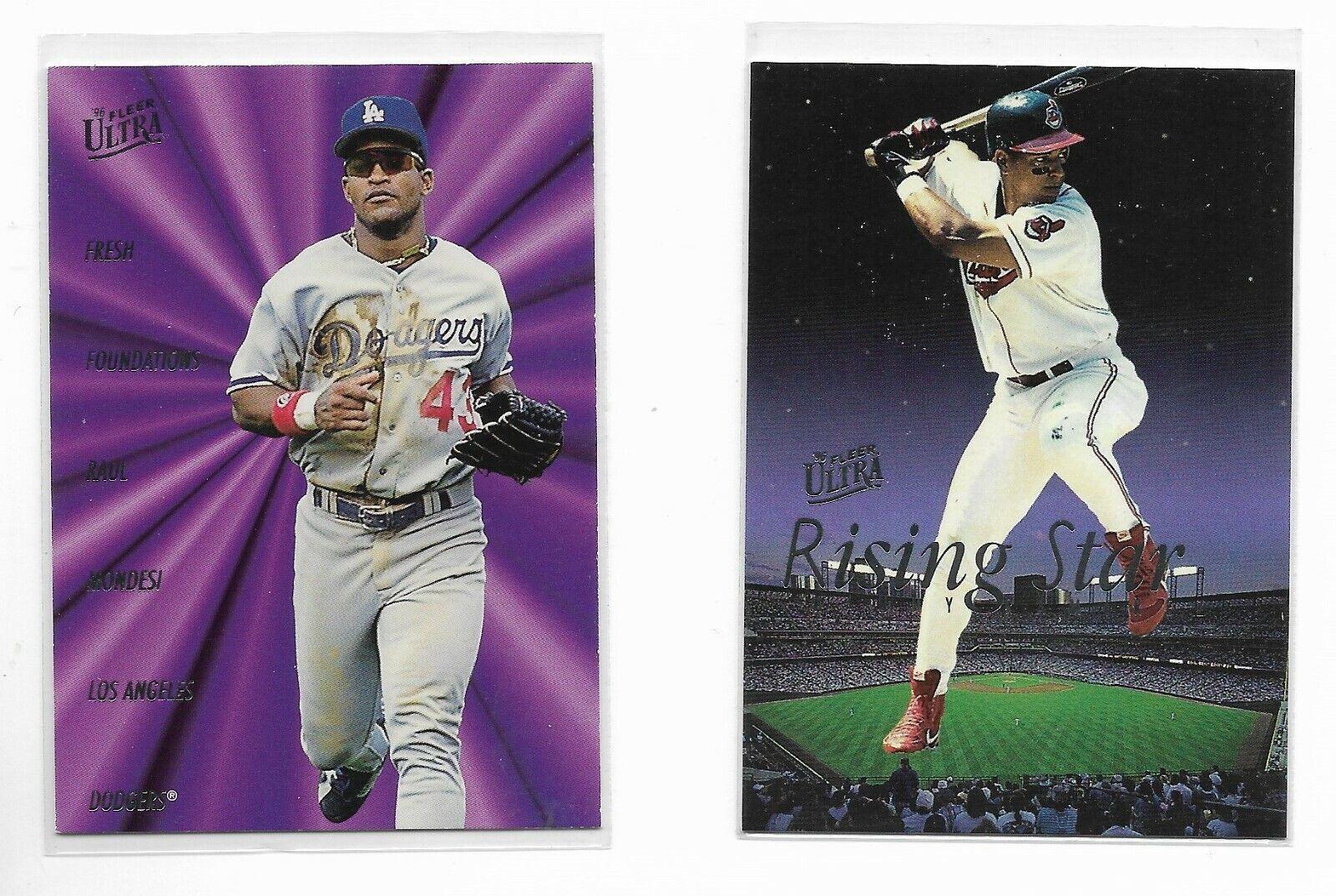 Manny Ramirez Baseball Cards 1996 Ultra Rising Star