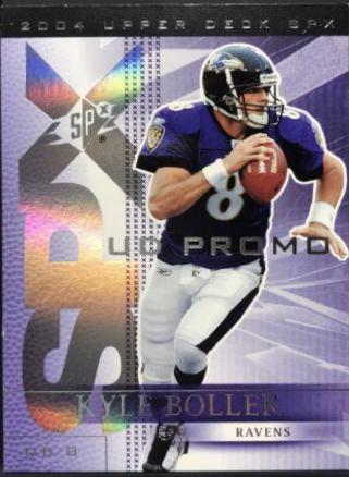 Kyle Boller #7 Football Cards 2004 Spx