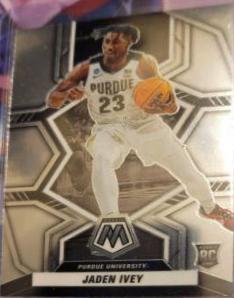 Jaden Ivey #4 Basketball Cards 2022 Panini Chronicles Draft Picks Mosaic
