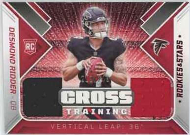 Desmond Ridder #CT-DR Football Cards 2022 Panini Rookies & Stars Cross Training