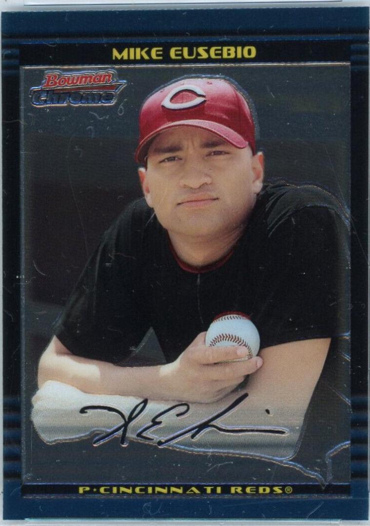Mike Eusebio #5 Baseball Cards 2002 Bowman Chrome Draft Picks