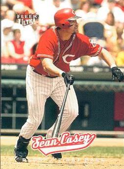 Sean Casey #36 Baseball Cards 2005 Fleer Ultra