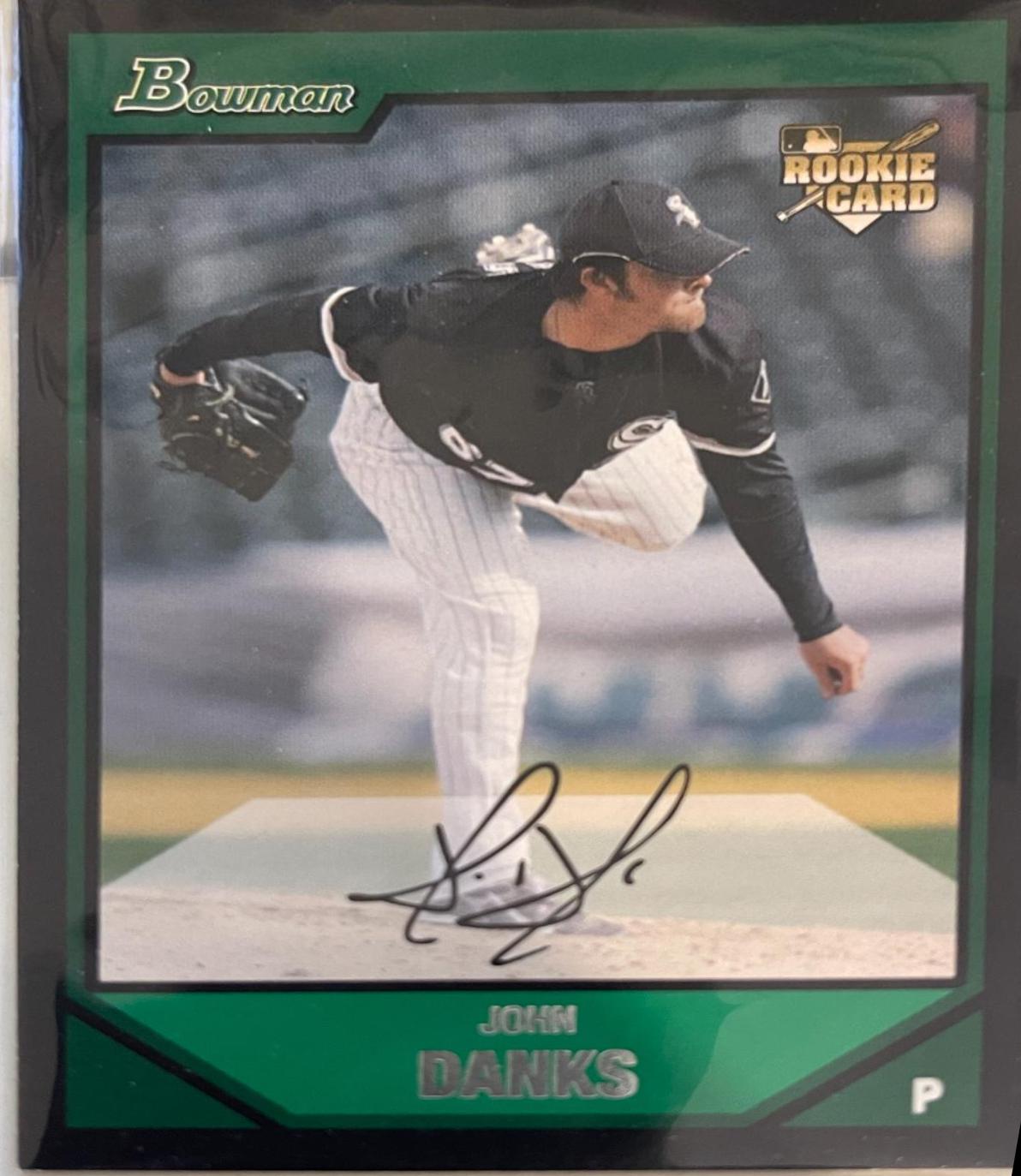 John Danks #6 Baseball Cards 2007 Bowman Chrome Draft Picks & Prospects
