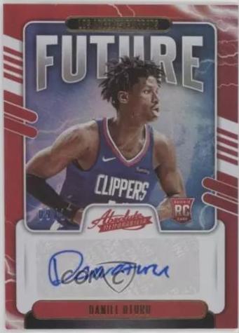Daniel Oturu #FS-DOT Basketball Cards 2020 Panini Absolute Memorabilia Future Signatures