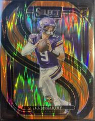 J.J. McCarthy [Orange Prizm Shock] #134 Prices [Rookie] | 2024