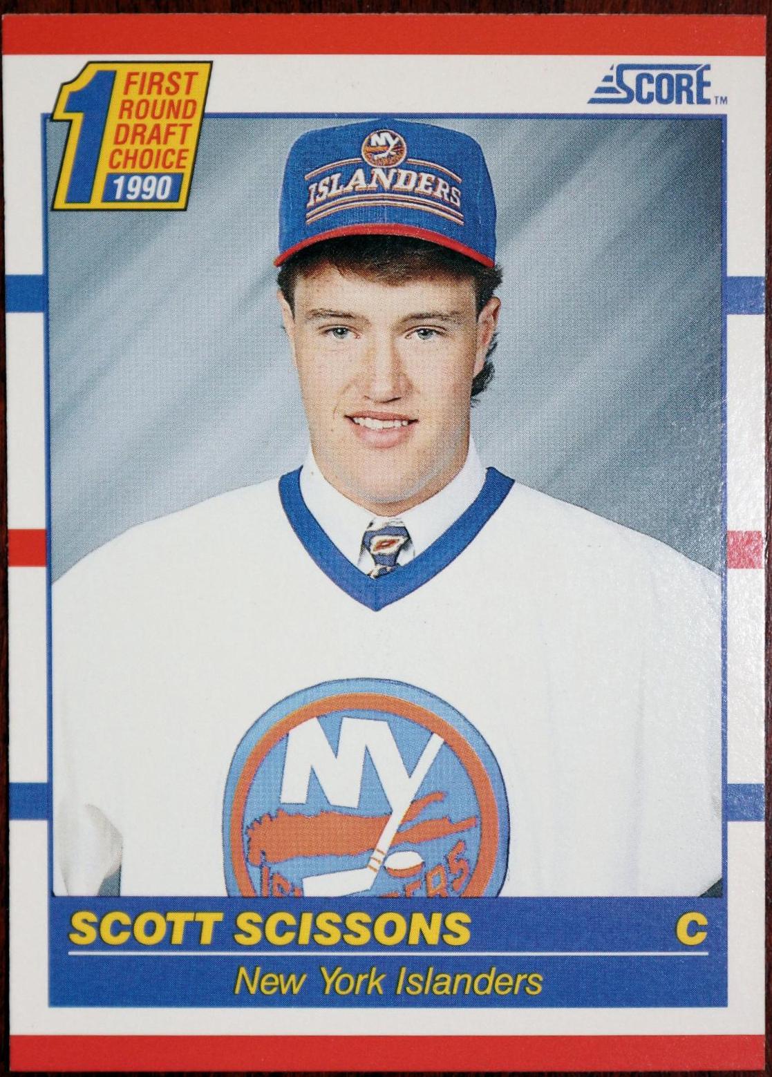 Scott Scissons #432 Hockey Cards 1990 Score
