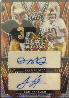 Joe Montana / Sam Hartman [Fire Mojo] #DA-11