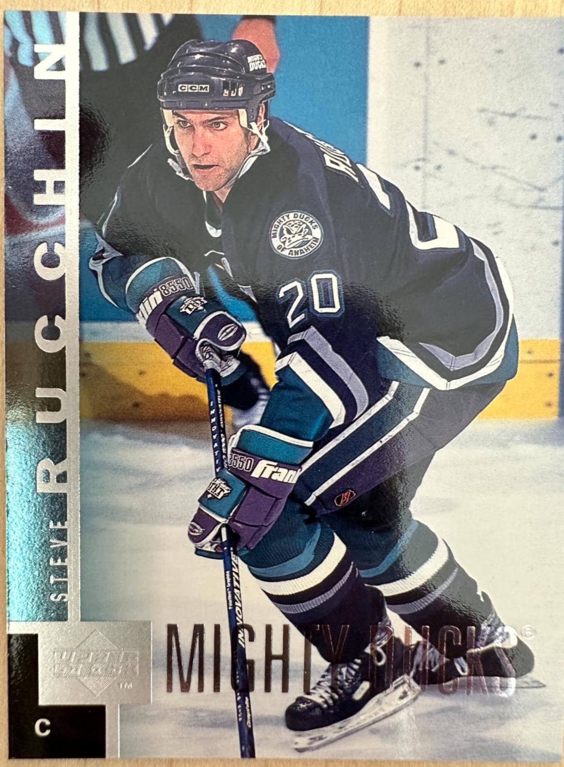 Steve Rucchin #2 Hockey Cards 1997 Upper Deck