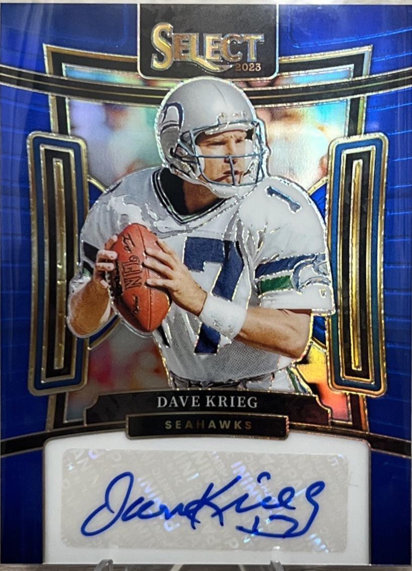 Dave Krieg [Blue] #SIG-DKR