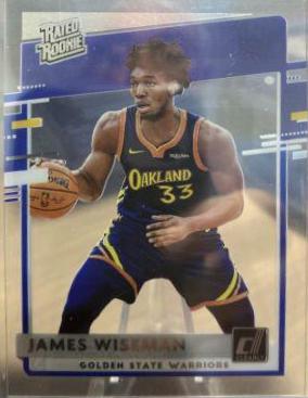 James Wiseman #61 Basketball Cards 2020 Panini Clearly Donruss