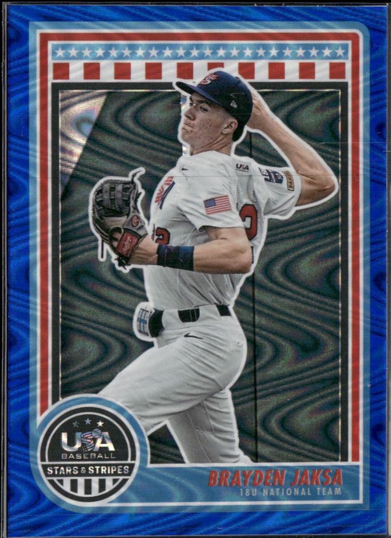 Brayden Jaksa [Swirl Blue] #49