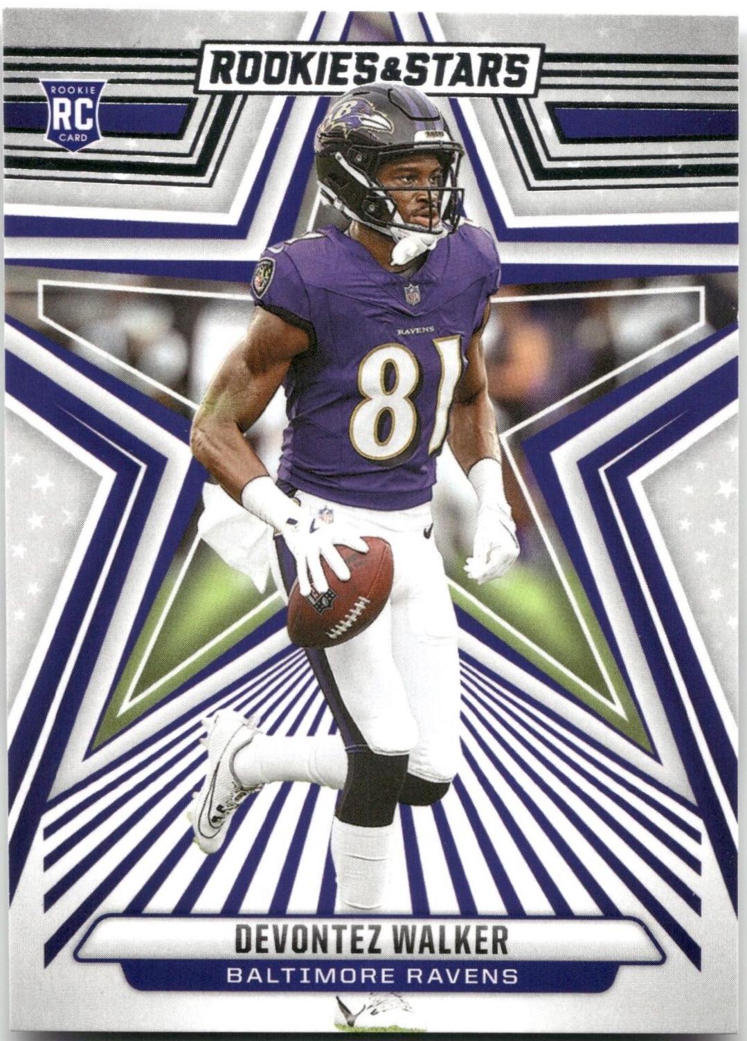 Devontez Walker #128 Football Cards 2024 Panini Rookies & Stars