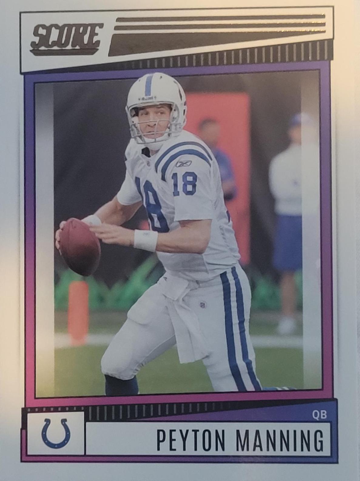 Peyton Manning #16 Football Cards 2022 Panini Score