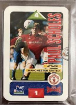 Paul Scholes Soccer Cards 1996 Hasbro Subbuteo Squads
