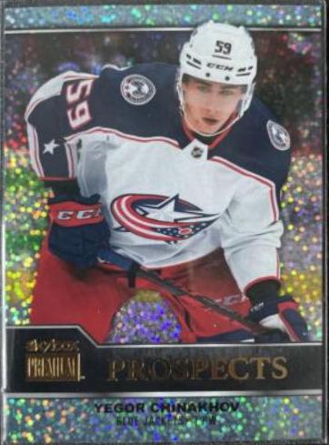 Yegor Chinakhov #PP-11 Hockey Cards 2021 Skybox Metal Universe Premium Prospects