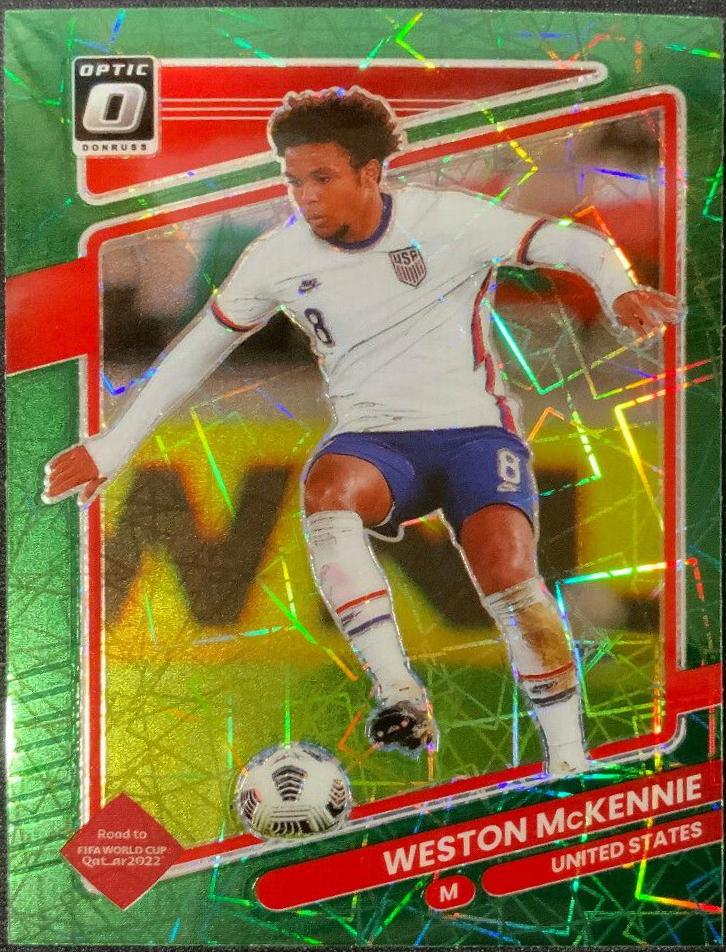 Weston McKennie #167 2021 Panini Donruss Road To Qatar Soccer