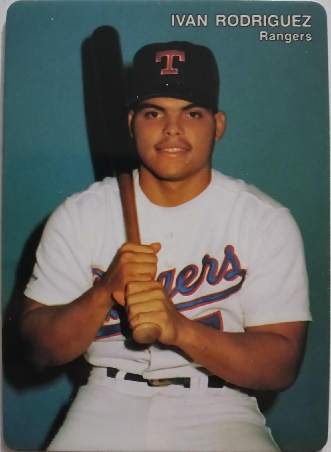 Ivan Rodriguez #5 Baseball Cards 1992 Mother's Cookies Rangers