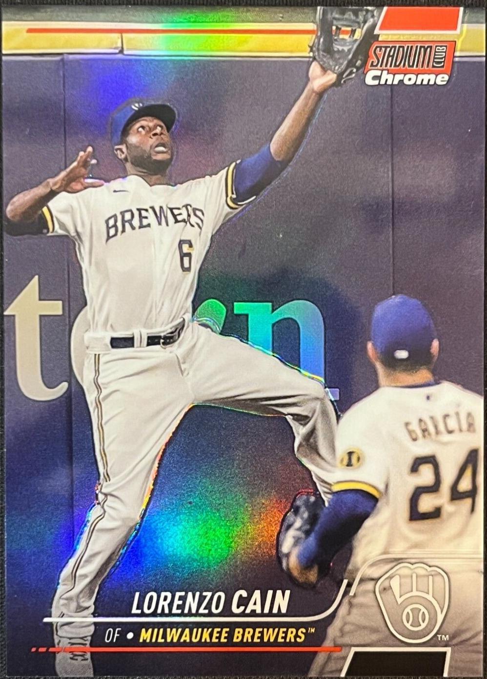 Lorenzo Cain [Red Refractor] #194